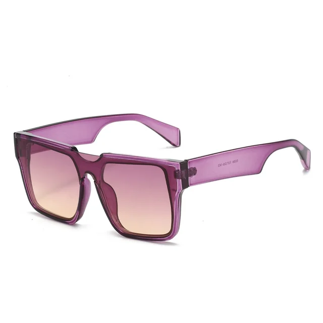 Square Large-Frame Sunglasses