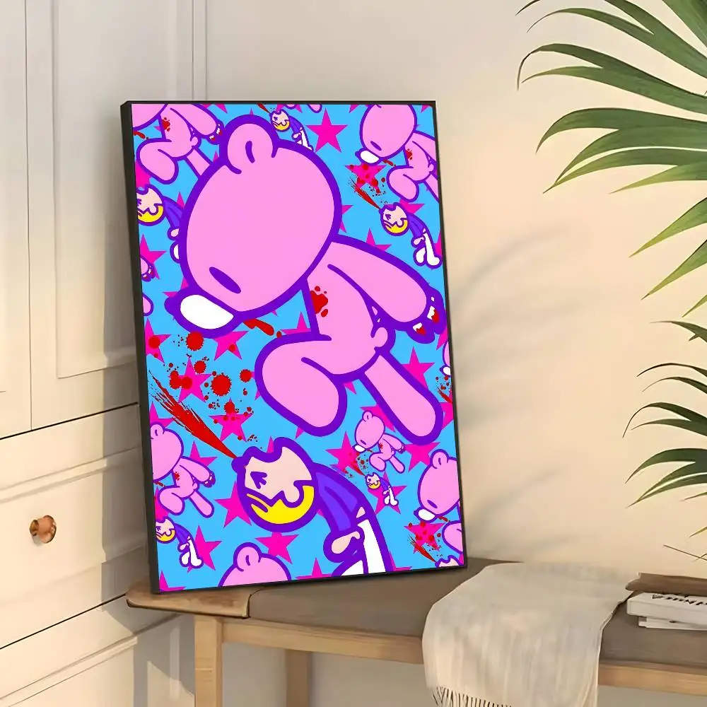 Cartoon G-kümmiger Bär Poster klebrige Wand wasserdicht Zuhause Wohnzimmer Schlafzimmer Bar ästhetische Dekoration – Detail 15
