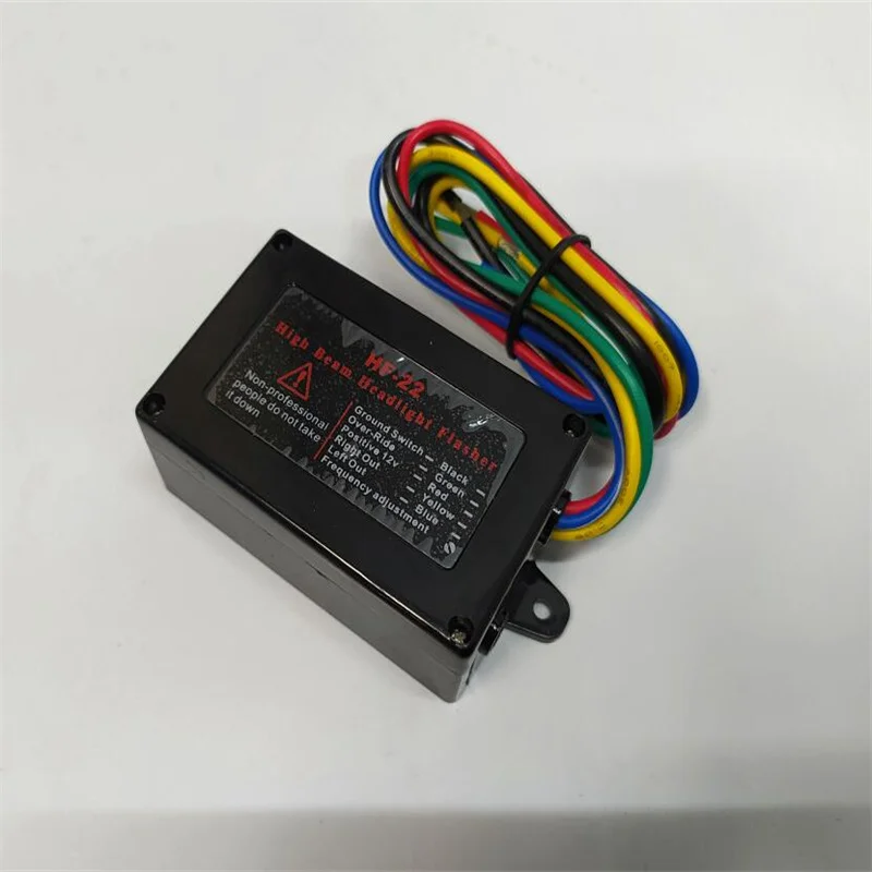 HF22 Car Led Headlight Flasher,Warning light flasher alternate flash work,Strobe Light Controller