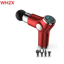 WHZX High Frequency Massage Gun Electric Massager Muscle Relaxation With 8 Heads For Body Fitness Fascia Gun