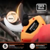 21V Cordless Pruner Lithium-ion Pruning Shear Efficient scissors Bonsai Electric Tree Branches garden tools electric SC-8605 4