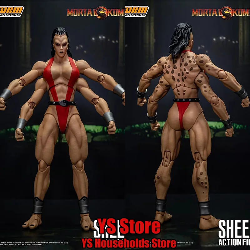 

New In Stock Storm Toys DCMK19 1/12 Collectible SHEEVA Four Hands Man Action Figure Classic Game Delicate Simulation 6" Full Set