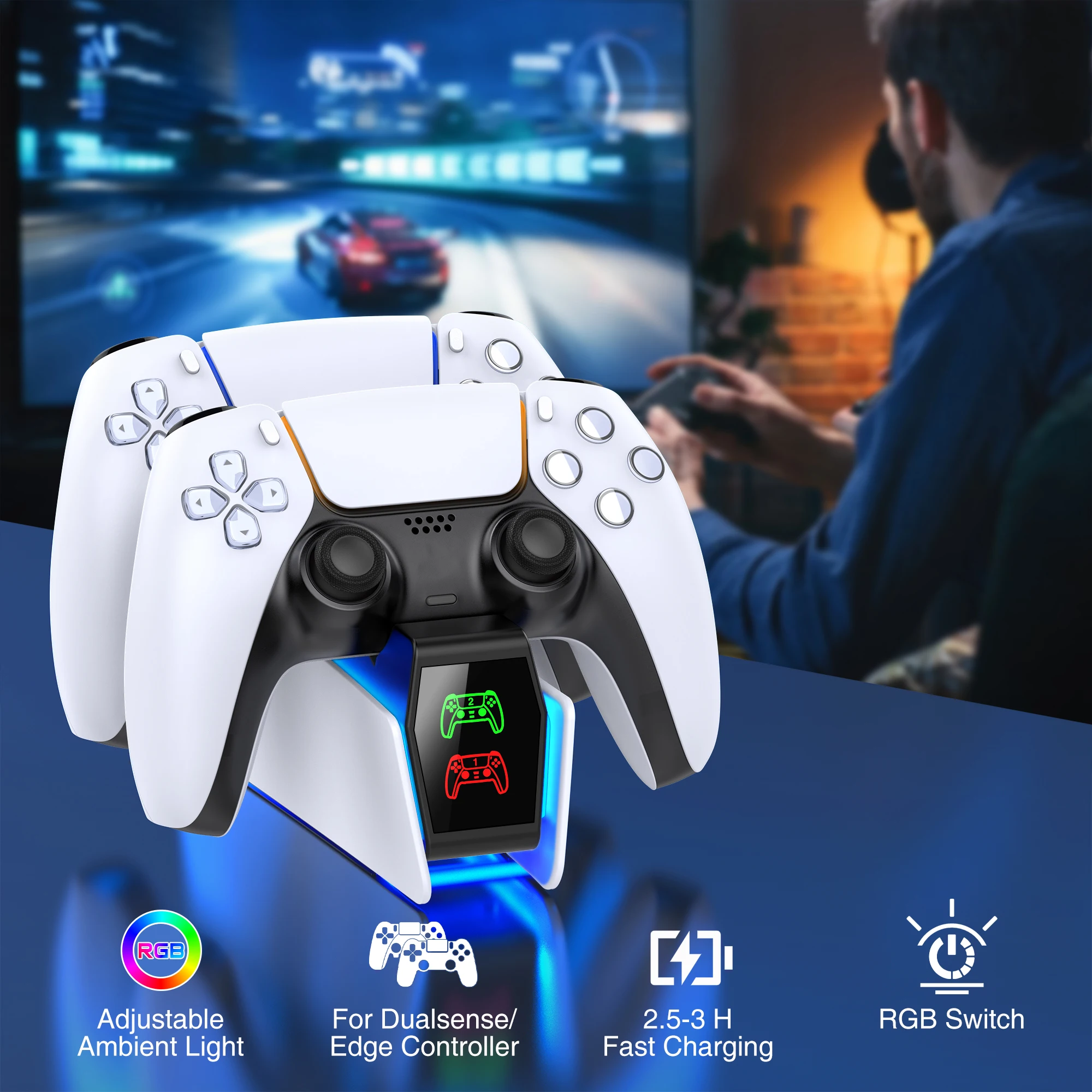 PS5 : le chargeur de manette DualSense pour PS5 à un prix canon !