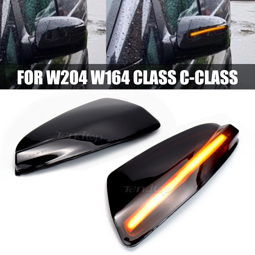 

Original For Mercedes Benz W204 W164 ML300 ML500 ML Class C-Class Dynamic Indicator Lamp Turn Signal LED Side Light Car Crystal