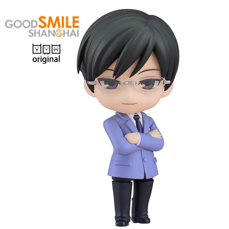 

In Stock Good Smile Nendoroid 2105 Ouran Koukou Host Club Kyoya Ootori Kyouya GSC Original Action Dolls Anime Model Toys