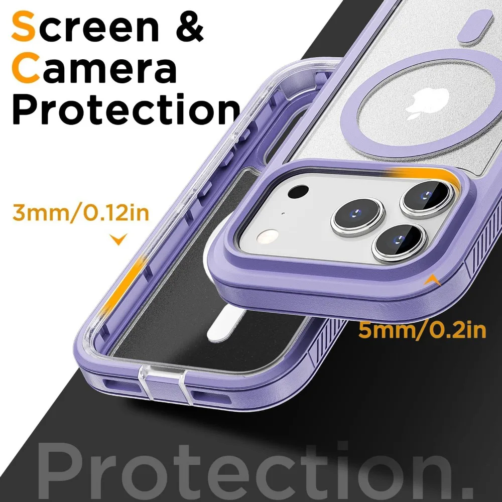 Ultimate Heavy Duty Magnetic Armor Case with Shockproof Protection