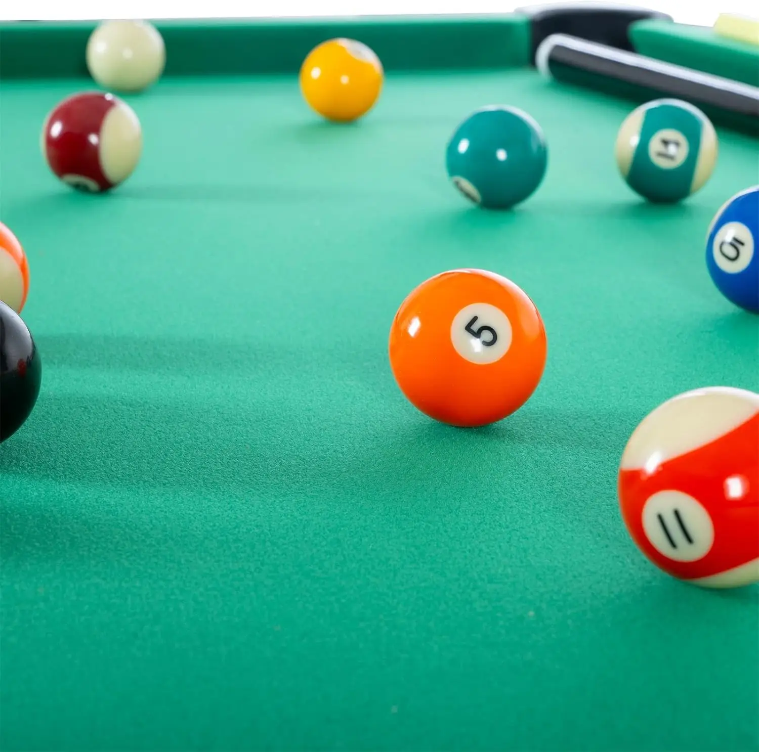 2025-hot3 in 1 Pool Ping Pong Dining Combo, 65.75in Foldable Billiard/Table Tennis, With Billiard and Tennis Paddles Accessories