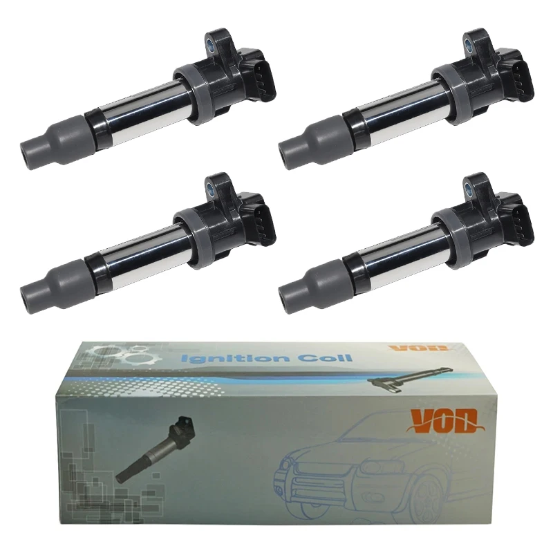4Pcs/Set Ignition Coils For Cadillac DTS SRX STS SLS XLR 4.4L 4.6L Buick Lucerne 4.6 2005-2011 12597745 42597745 5C1616 L37 LH2
