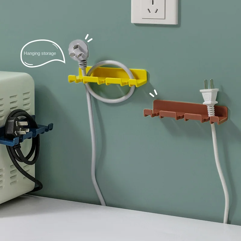 

Hole Free Paste Plug Hook Wall Hanging Toothbrush Rack Bathroom Toilet Storage