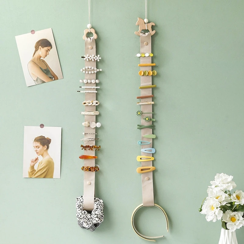 

Children Girls Hairband Hairpin Display Storage Hanger Barrettes Hairpin Holder