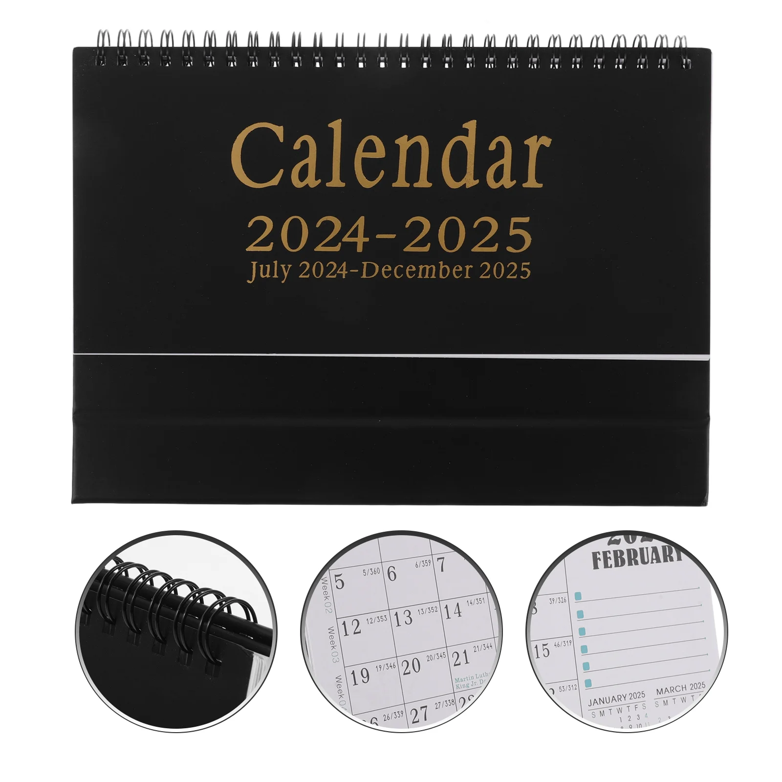 

Study Plan Calendar Office Standing Note Ornaments Turn The Page Decorative Household Monthly Paper Desk Small
