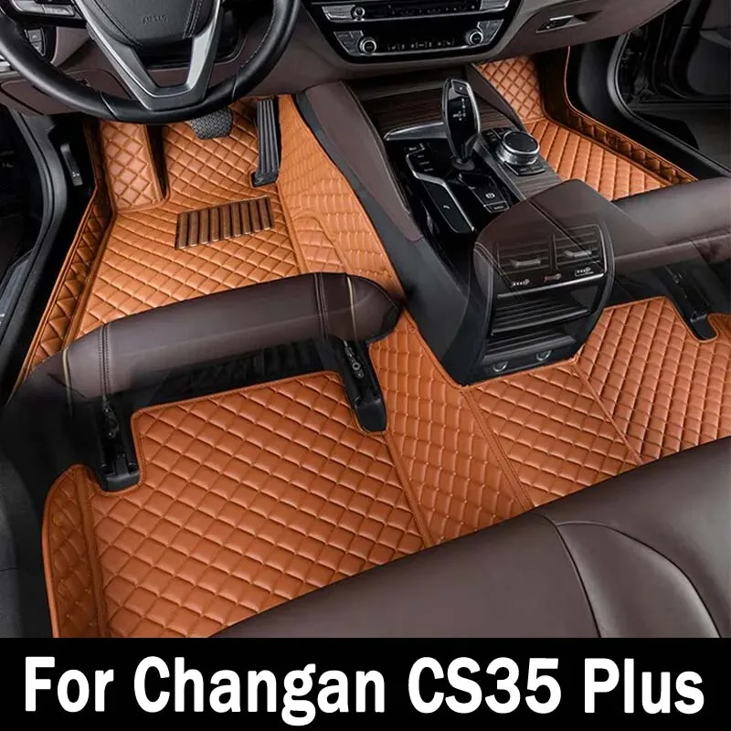 

Car Floor Mats For Changan CS35 CS 35 Plus 2023 2022 2021 2020 2019 2018 Waterproof Carpets Rugs Auto Foot Pad Automobile cover