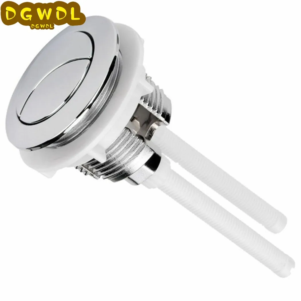 38mm Universal Dual Flush Toilet Water Tank Button Round Valve Push Button Flush Toilet Seat Water Tank Valve Bathroom Parts