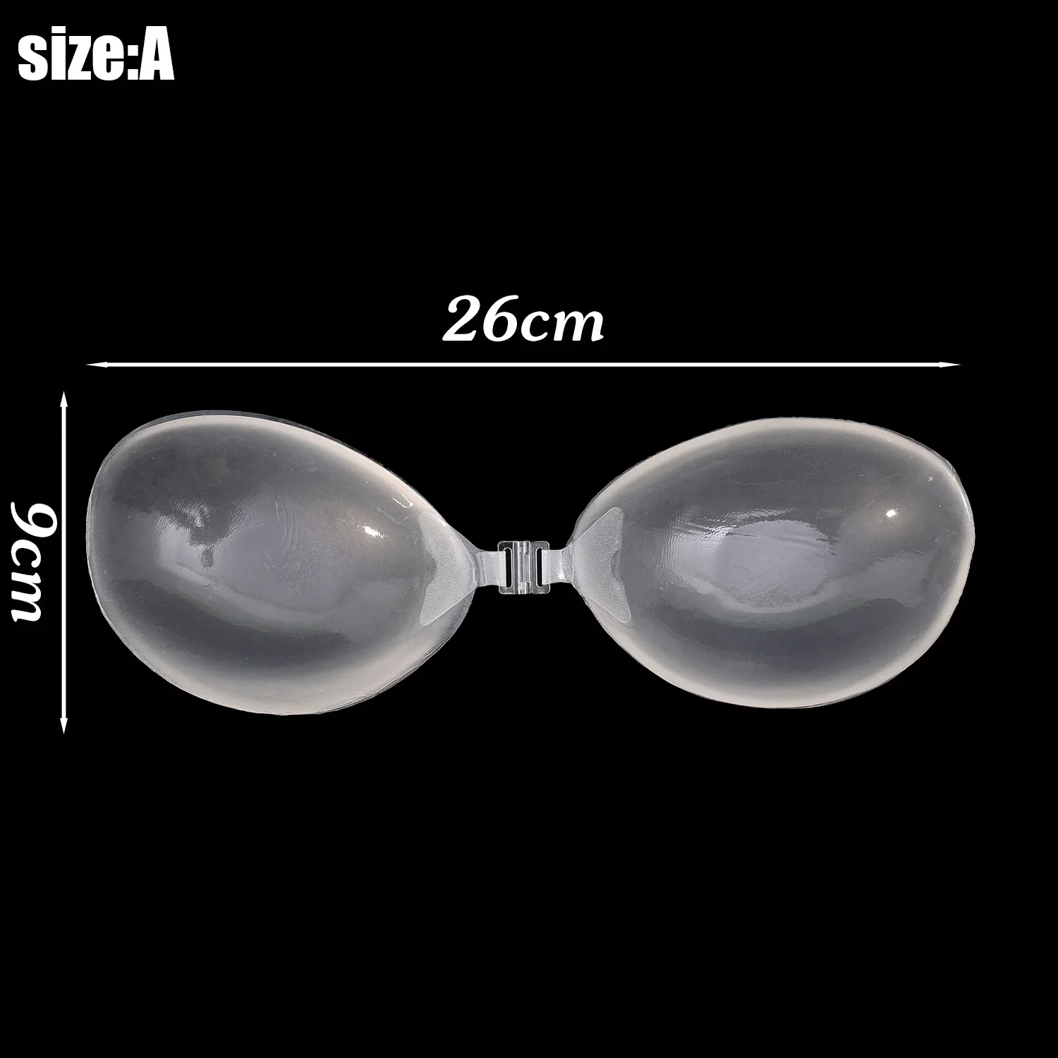 Silicone Clear Bra Invisible Push Up Chest Sticker Sexy Strapless Bra Adhesive Breast Pads for Women Sticky Wedding Bikini Bras
