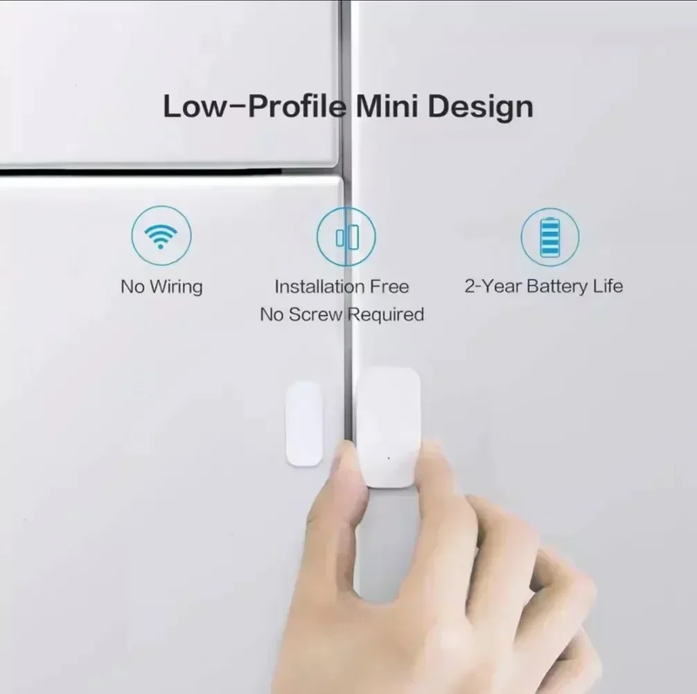 Aqara Door Window Sensor Zigbee Wireless Connection Smart Mini door sensor Work With Mijia Gateway Mijia Home HomeKit APP smart door sensor
