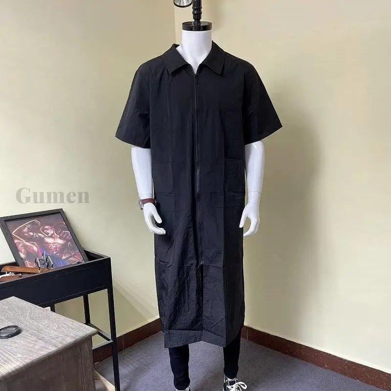 Long Sleeve Multipurpose Anti Static Work Clothes Beautician Apron Smooth Waterproof Pet Grooming Crew Neck Dog Cat Hairdress 4