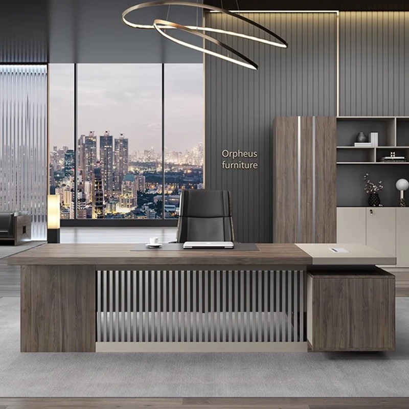 Desktops Executive Office Desks Reception Writing Wooden Standing Conference Tables Office Desks Lap Mesa Luxury Furniture reception writing office desks l shape executive desktop drawers workbench conference storage tavolo da lavoro luxury furniture