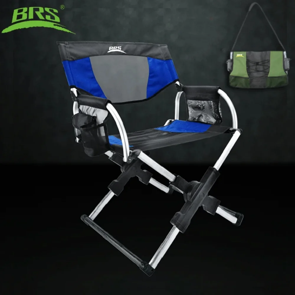 BRS-D3A outdoor aluminum alloy fishing chair folding beach chair stool