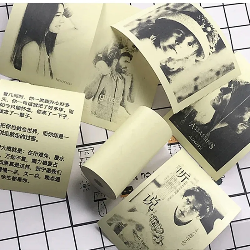 어린이 야외 선물용 DIY 스티커, 감열지, 사진 인쇄 즉석 인쇄, 프린터 소모품