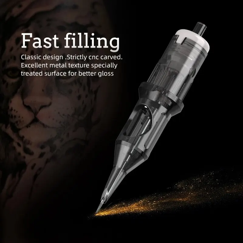 20PCS Original Mixed Cartridge Tattoo Needle Disposable Sterilized Safety Tattoo Needle for Cartridge Machines Grips 6