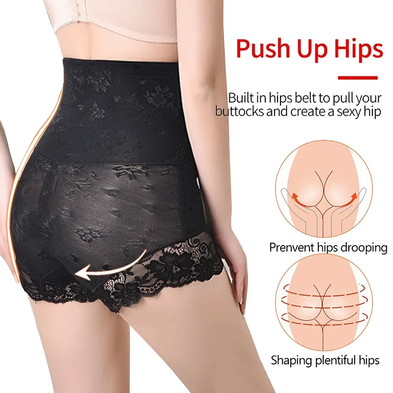 False Buttocks Lifter Women Ultra Amainsissant Flat Belly Sheath Seamless Postpartum Body Shapewear High Waist Slimming Panty strapless shapewear