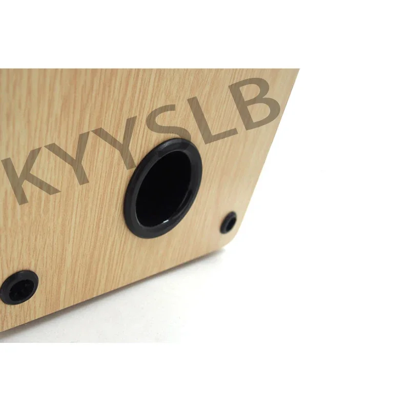 4 Inch Full Range Audio Sound Home Theater System Speaker Birch Wood Passive Bookshelf LoudSpeaker 25-50W