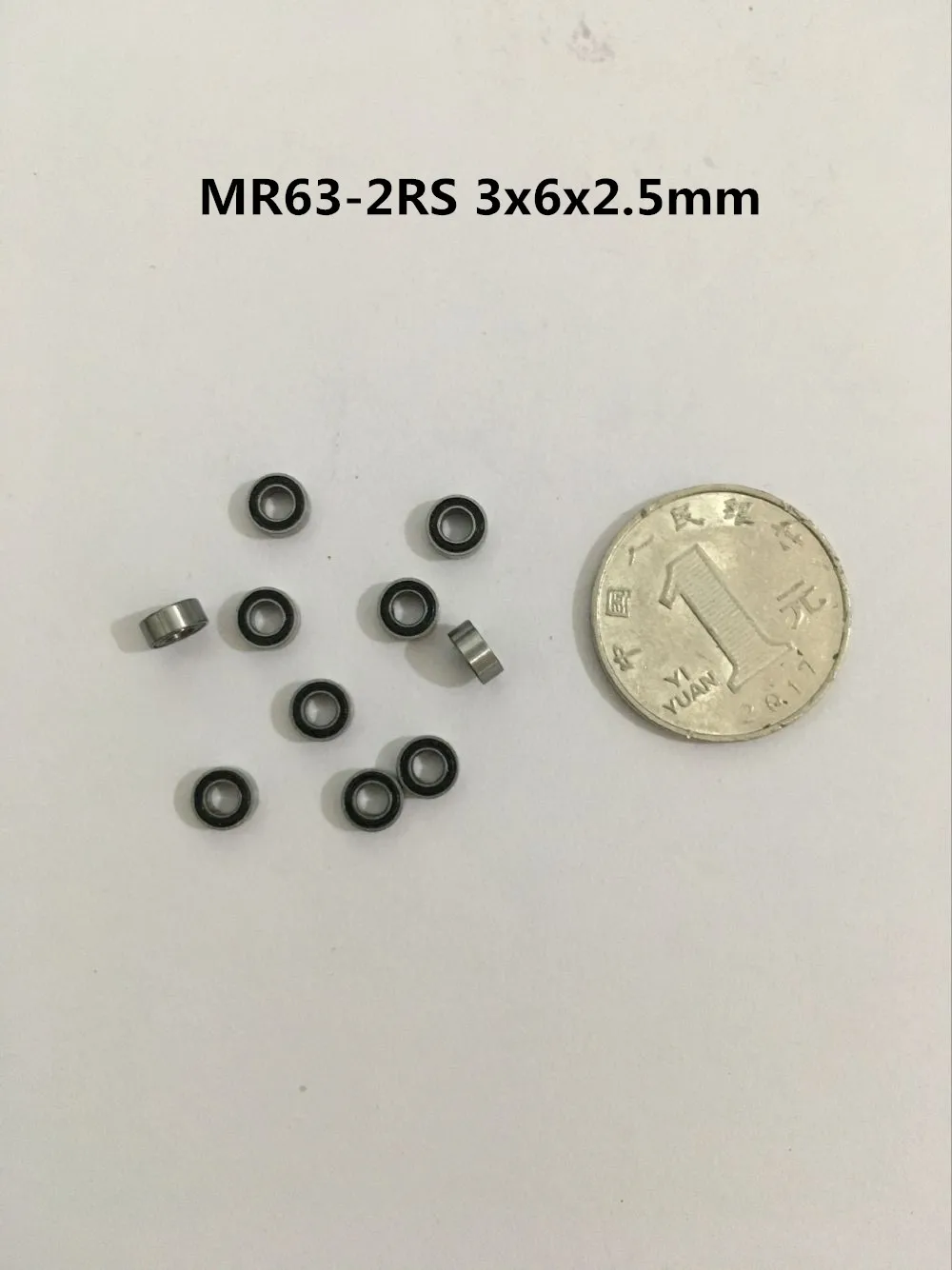 10pcs MR series MR63-2RS MR74-2RS MR85-2RS MR105-2RS MR128-2RS MR148-2RS miniature model bearing rubber sealed ball bearing ball bearings
