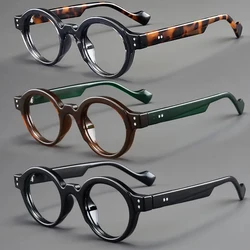 Vintage Round - Frame Reading Glasses Three - Piece Set - Stylish and Versatile Everyday Eyewear - +400 (MULTI)