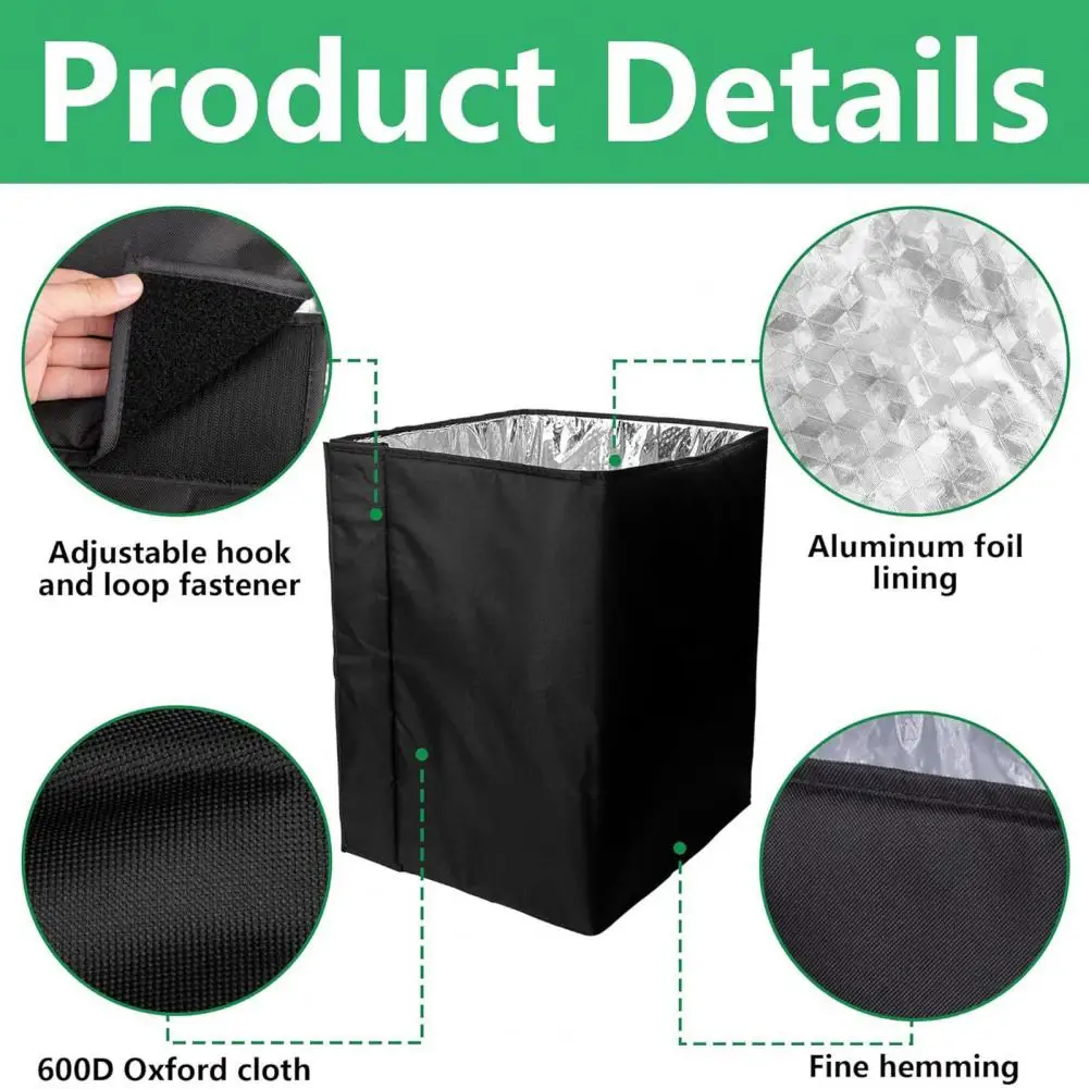 

Beehive Thermal Insulation Cover Winter Protective Cover Windproof 600d Oxford Cloth Honeycomb Insulation Wrap for Cozy Bee