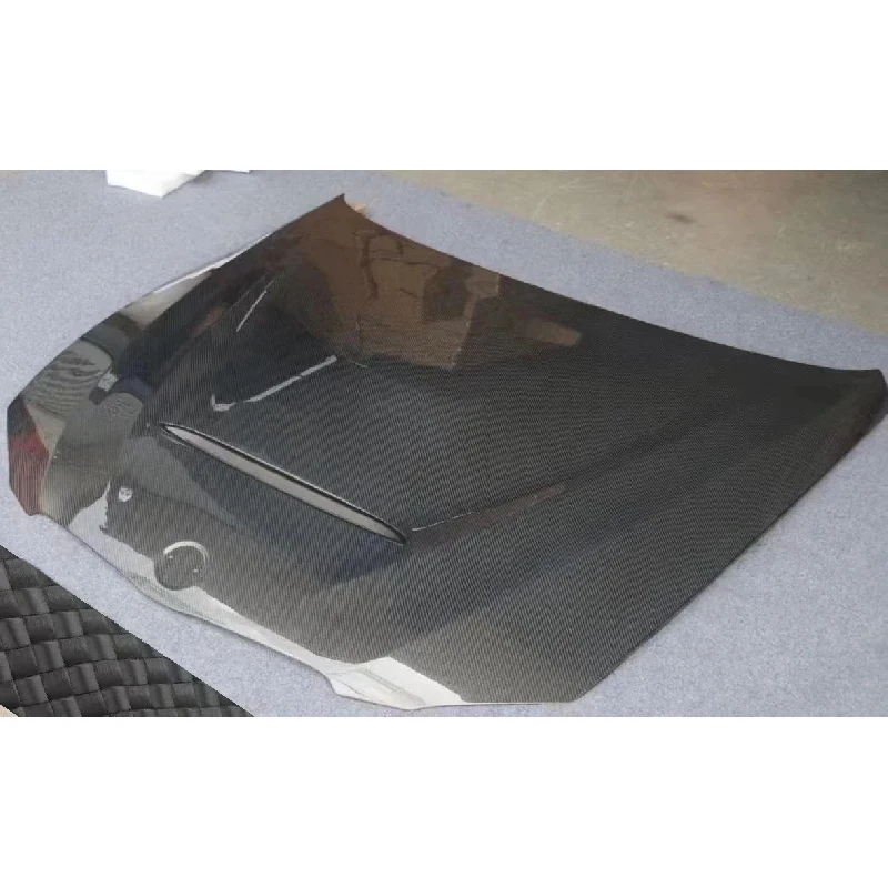 GTS 스타일 드라이 카본 파이버 자동차 엔진 후드 (3 시리즈 E92 M3 후드용)