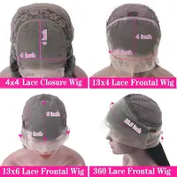 Perruques en cheveux humains bouclés brun chocolat 13x4 13x6, perruques frontales en dentelle Deep Wave pour femmes, pré-épilées, en cheveux humains brésiliens 6