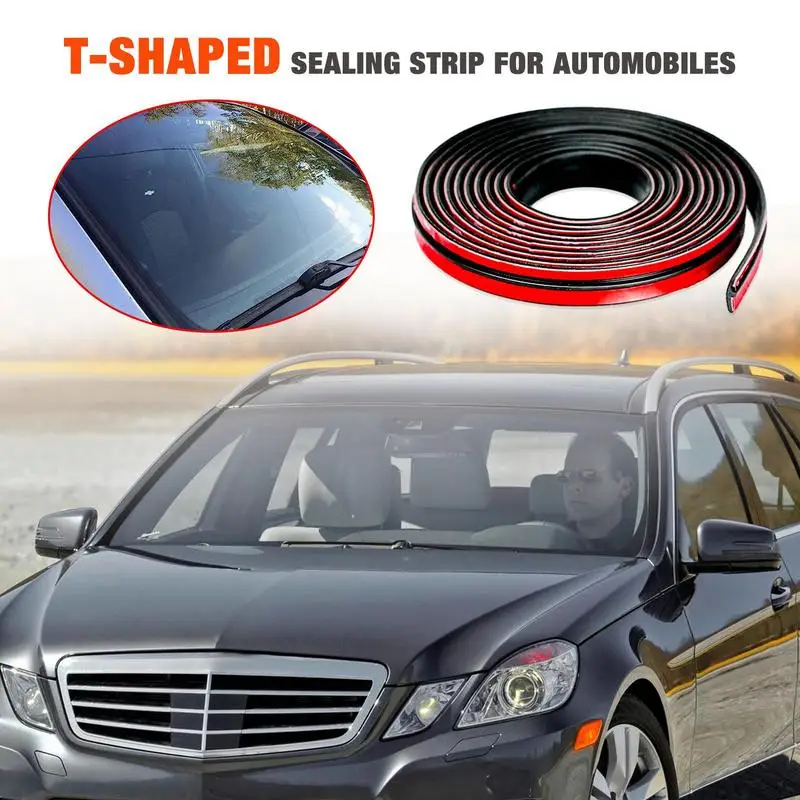 

Car Door Seal Strip Car Door Rubber Sound Insulation Sealing Strip Waterproof Dustproof Soundproof Door Windshield Sealing Strip