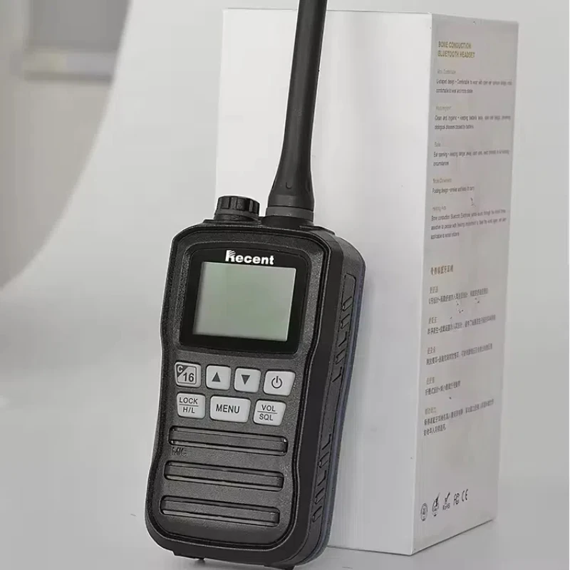 RECENT RS-25M VHF Marine Portable Waterproof Transceiver IPX7 Float VHF Handheld Marine Radio RS25M 2
