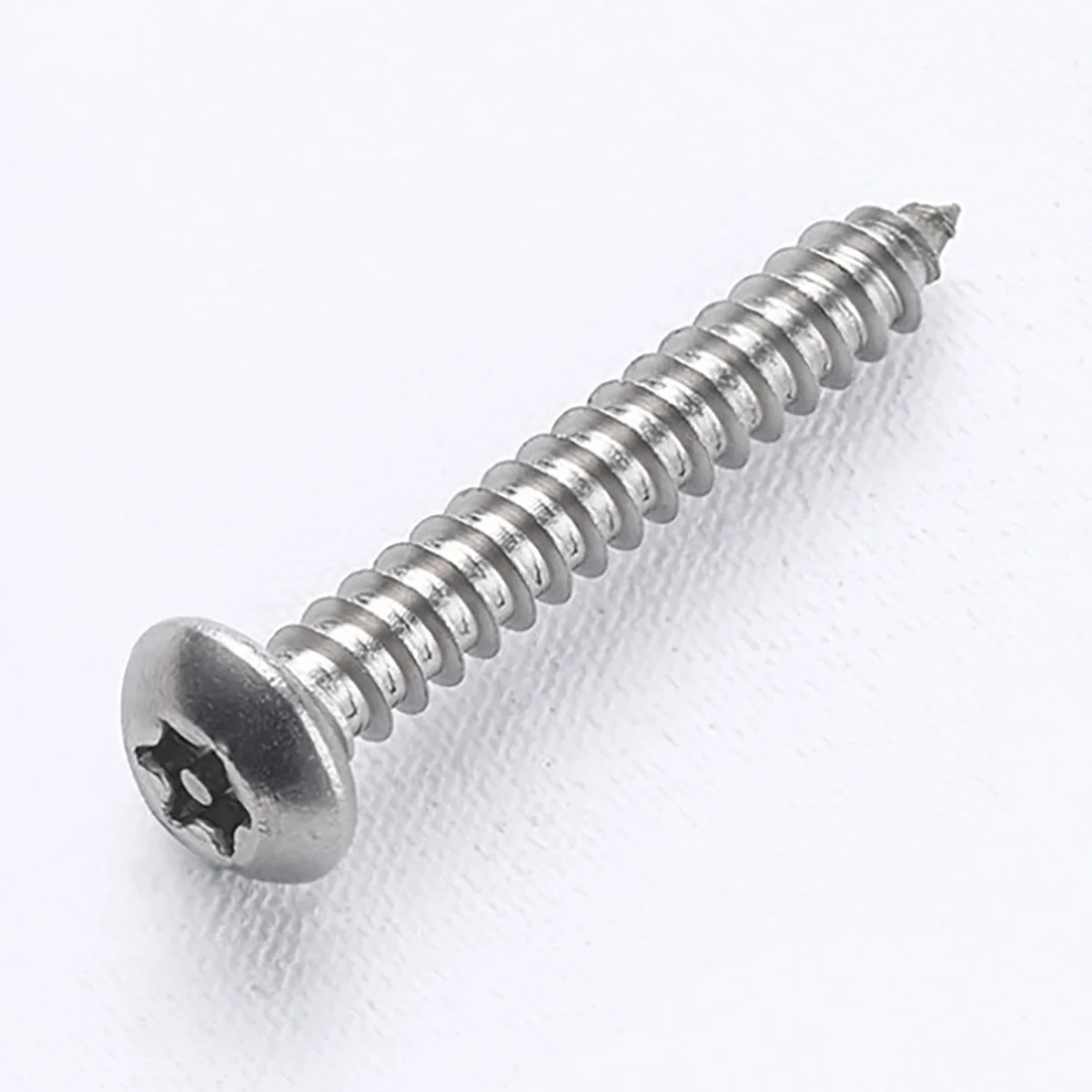 

Torx Pin 6 Lobe Button/Countersunk Head Self Tapping Security Screws - A2 Stainless Steel