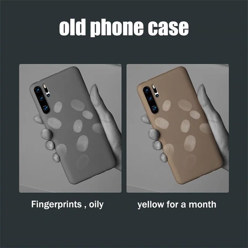 Slim Sandstone Matte Shockproof Phone Case - Hard PC Protective Cover