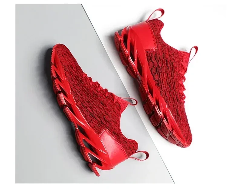 Baskets de sport décontractées en maille respirante pour hommes