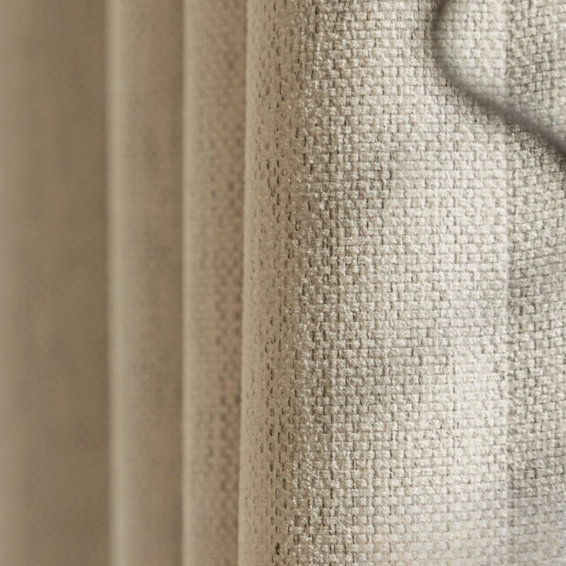 Beige Living Room Curtain Soft High Light-blocking Bedroom Curtains Chenille Fashionable Cream Ins Style Home Decoration Curtain