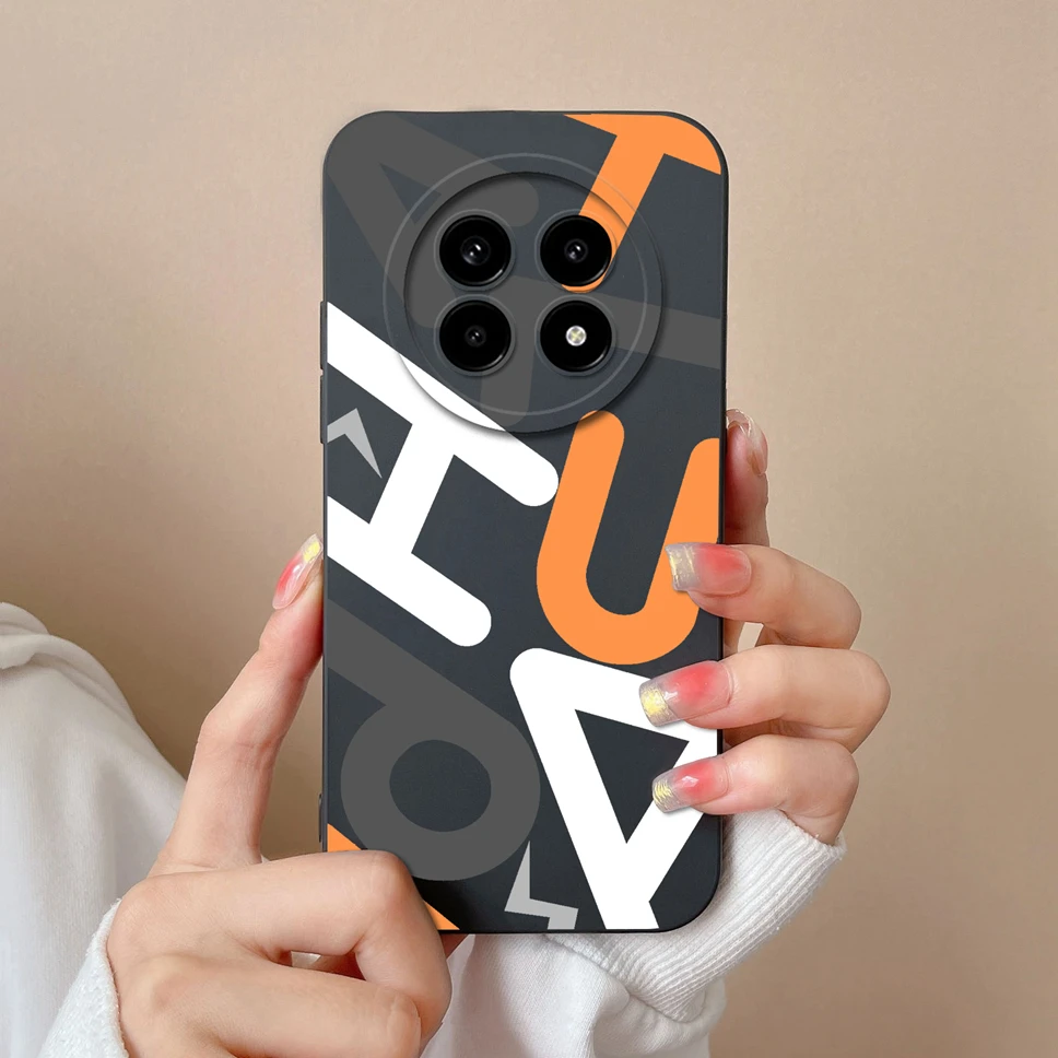 Fashion Aesthetic Style Soft Silicone Shockproof Protective Phone Case - Anti Slip Back Cover