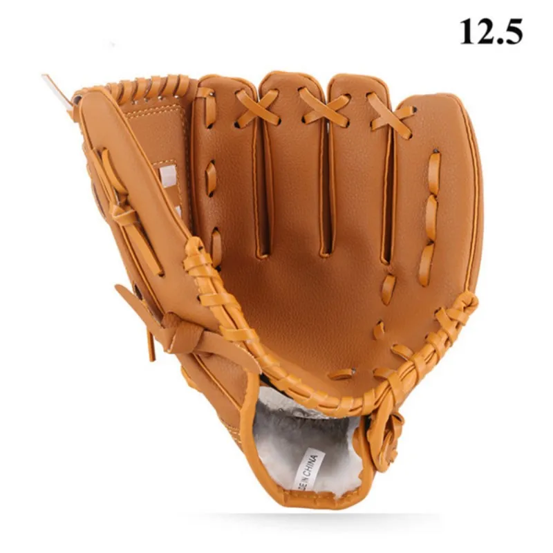 Protección de manos para deportes al aire libre, guantes de béisbol de práctica de Softball transpirables de tres colores para hombres y mujeres adultos