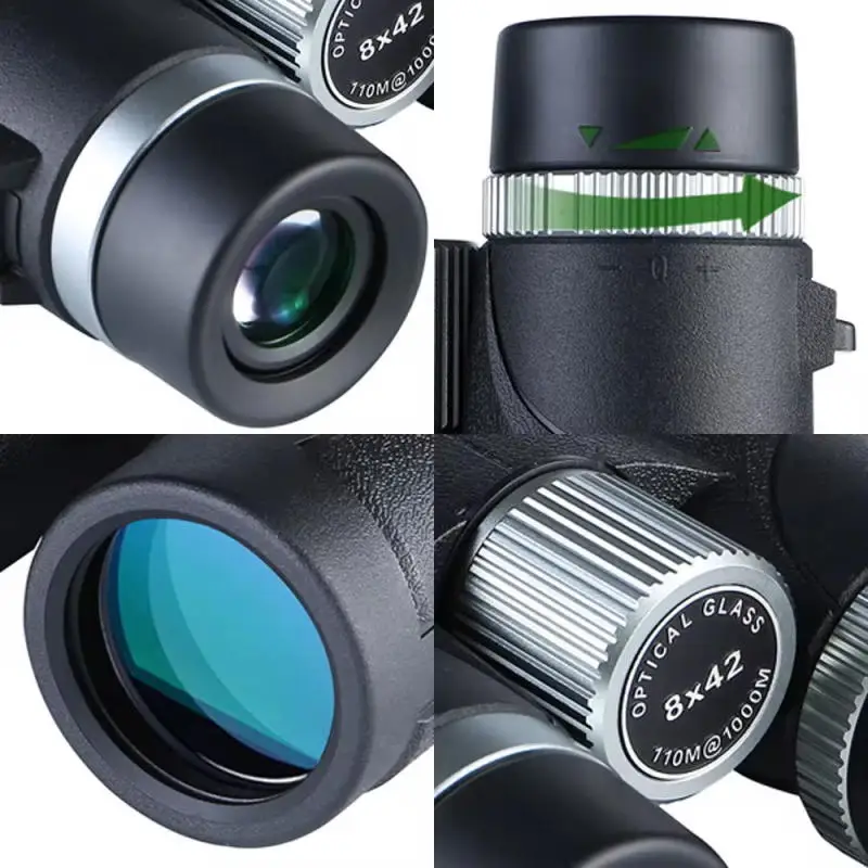 Maifeng 8x42 10x42 12x42 Powerful Binoculars Long Range Professional Telescope BAK4 Waterproof For Hunting Camping Equipment 5