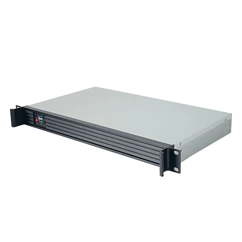 1U 서버 케이스 서버 섀시 초슬림 섀시 250mm 깊이 파워 서플라이 소형 마더보드 170 * 170mm