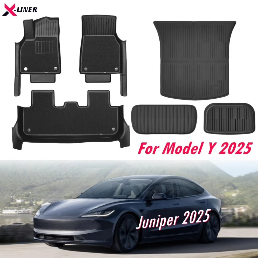 完全保護フロアライナーテスラモデル Y ジュニパー 2025 フロア