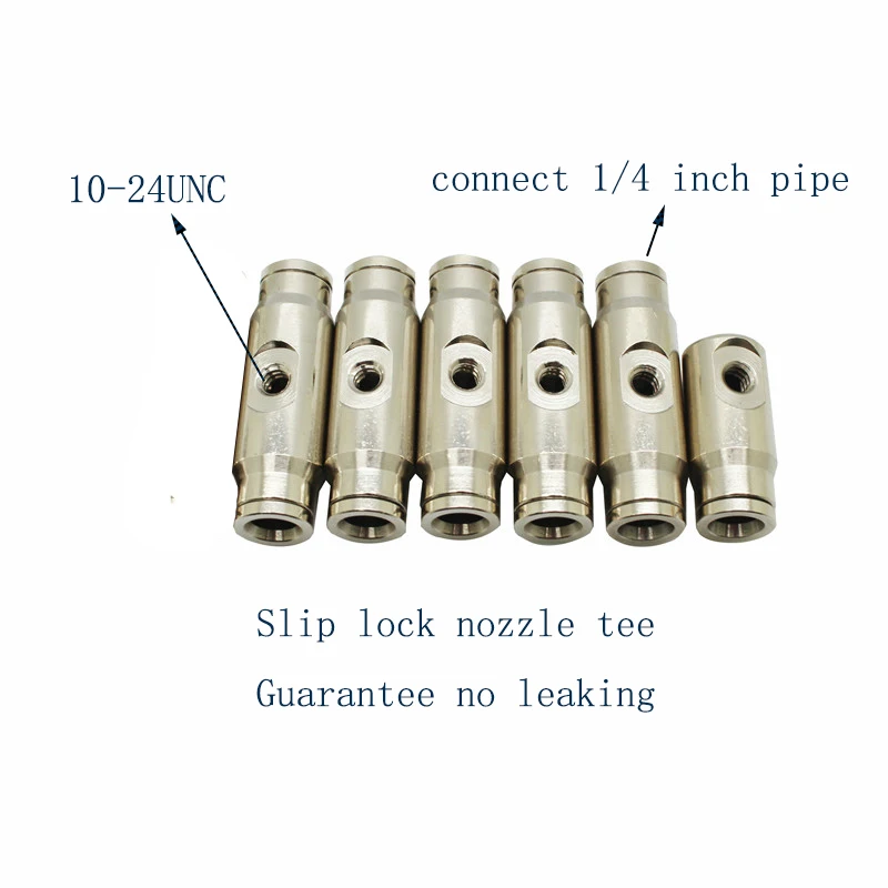 

10M 1/4'' High Pressure Tubes + 20Pcs Connectors + 2Pcs End Plug + 2Pcs Hose Connector
