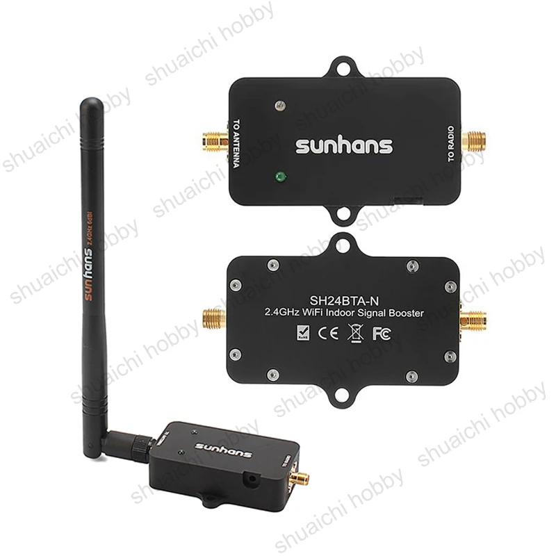 1Set Sunhans 3W 35dBm WiFi Signal Booster Range Extender