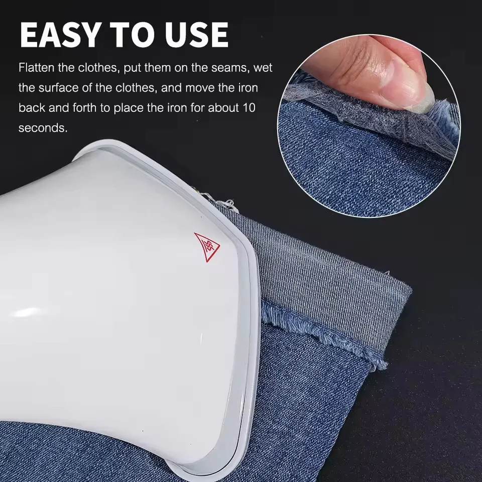 Self Adhesive Pants Hem Tape Non-Woven Double-Side Interlining Adhesive DIY Jean Clothes Length Shorten Sewing Tool 64M/Roll sewing tool