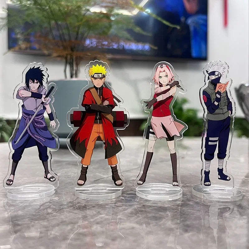 Naruto Anime Acrylic Ornament: Iconic Characters Desk Decoration and Birthday Gift