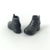 5 par/lote zapatillas de deporte de colores mezclados zapatos planos de tacón alto para muñeca Barbie uso diario zapatos de moda para muñecas de 11,5 "accesorios de juguete - Imagen 3