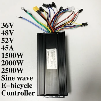 36V/48V/52V E-bike 45A 1500W 2000W 2500W Controller brushless a onda sinusoidale a tre modalità per scooter triciclo strumento protocollo No.2