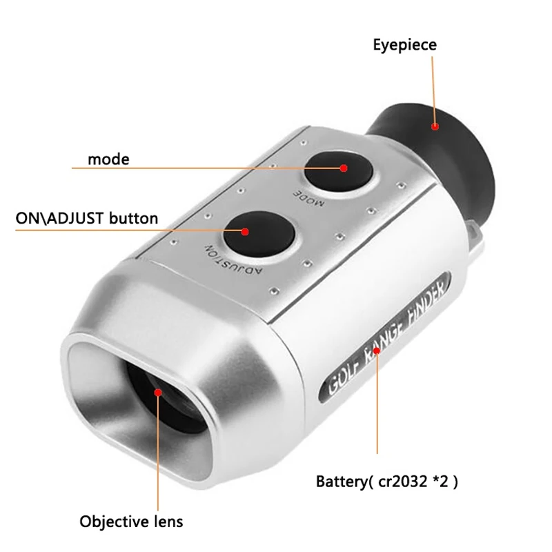 Digital Hunting Rangefinder Golf Scope Distance Range Finder Electronic Monocular 7X18 for laser rangefinder,laser distance meter