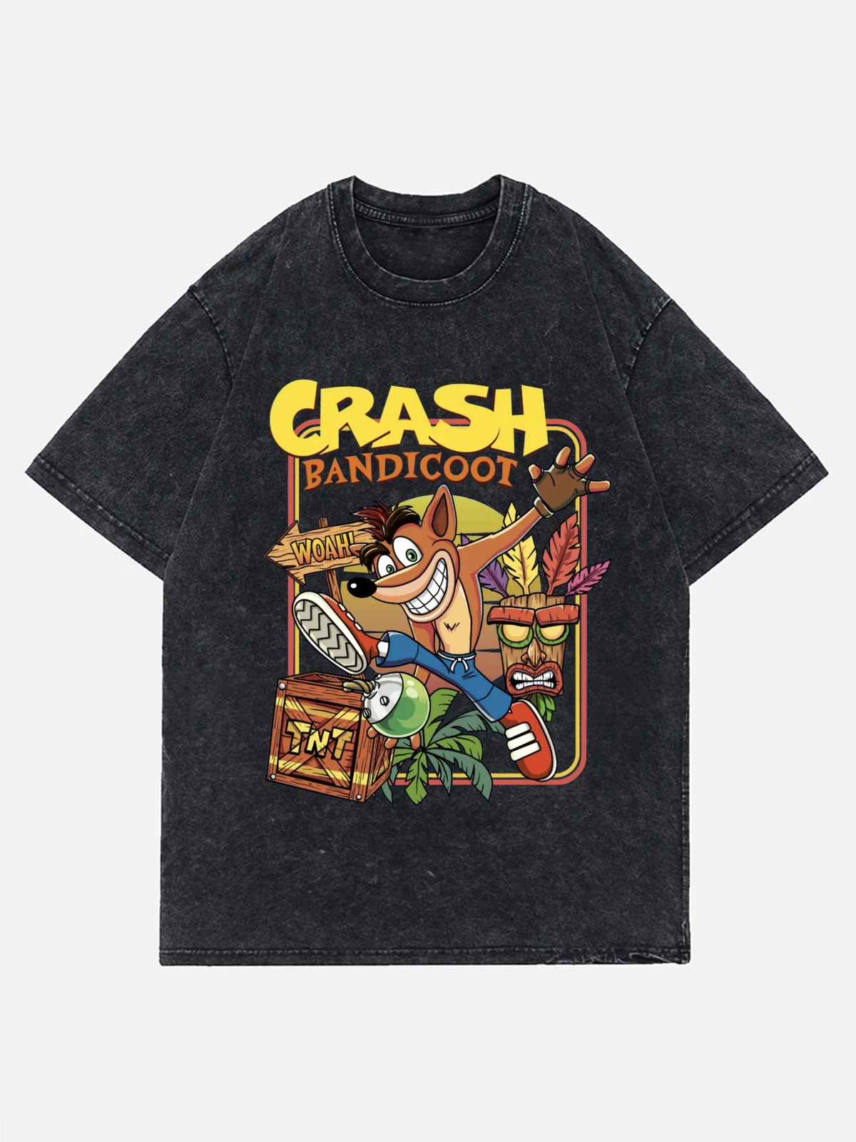 Novel Crash Bandicoot T Shirt Men Women Unisex Pure Cotton